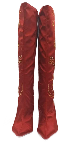 Vizzano Ana Hickmann Damenstiefel rot Gr. 37 - Bild 2