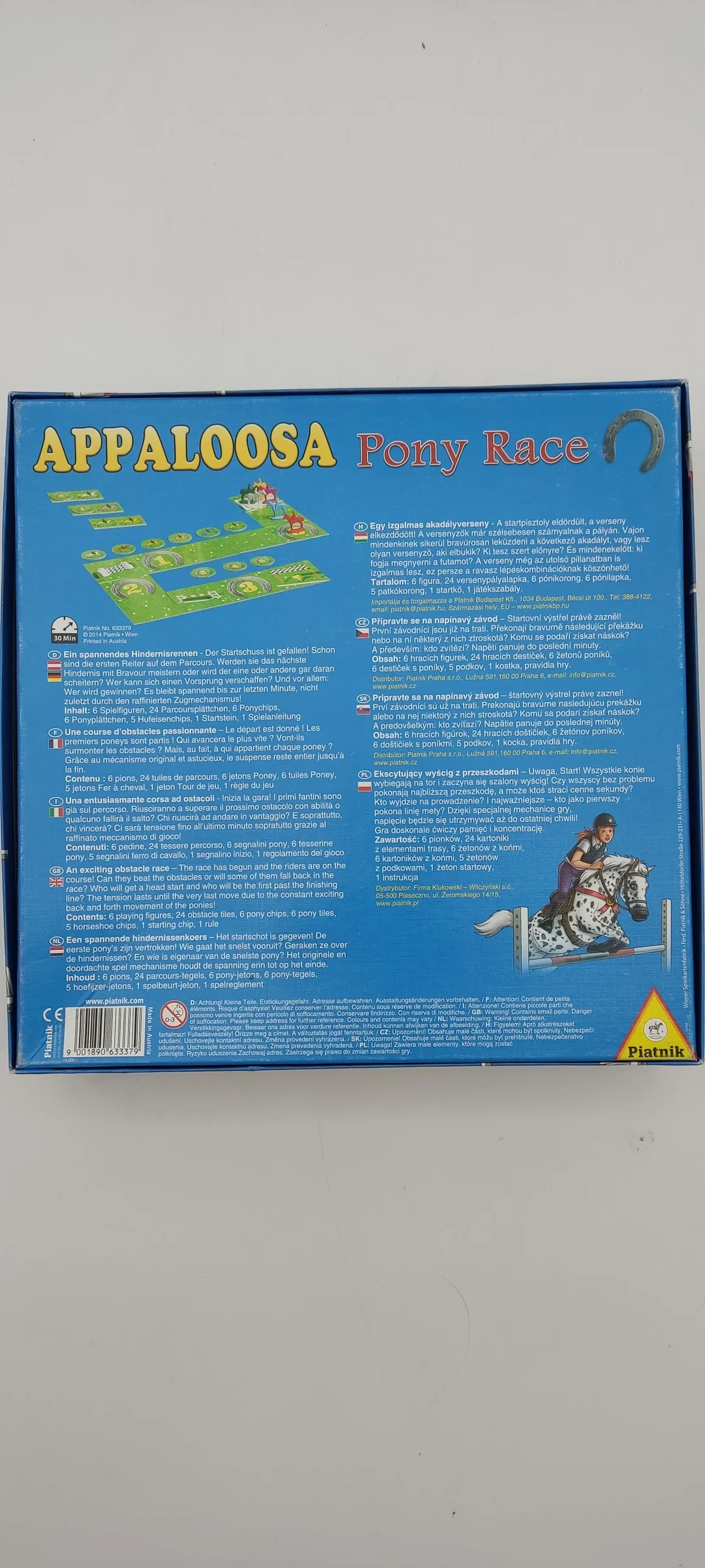 Familienspiel Piatnik Appalosa Pony Race | Ab 8 Jahren – Bild 2