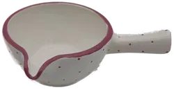 Gmundner Keramik rosa Tupfen Sauciere  - Bild 4