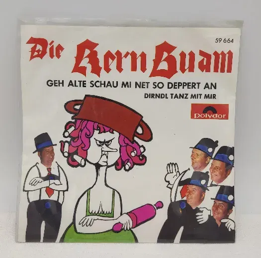 Single langspielplatte - Die Kern Buam - Dirndl tanz mit mir - Bild 2