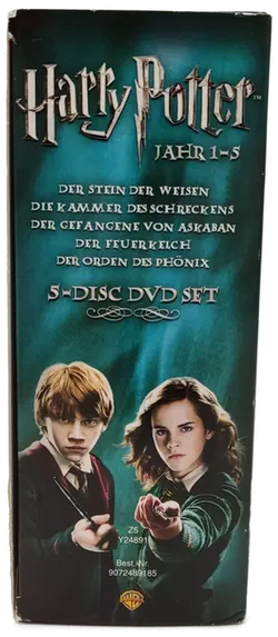 DVD Set Harry Potter Jahr 1-5, 5 DVDs - Bild 4