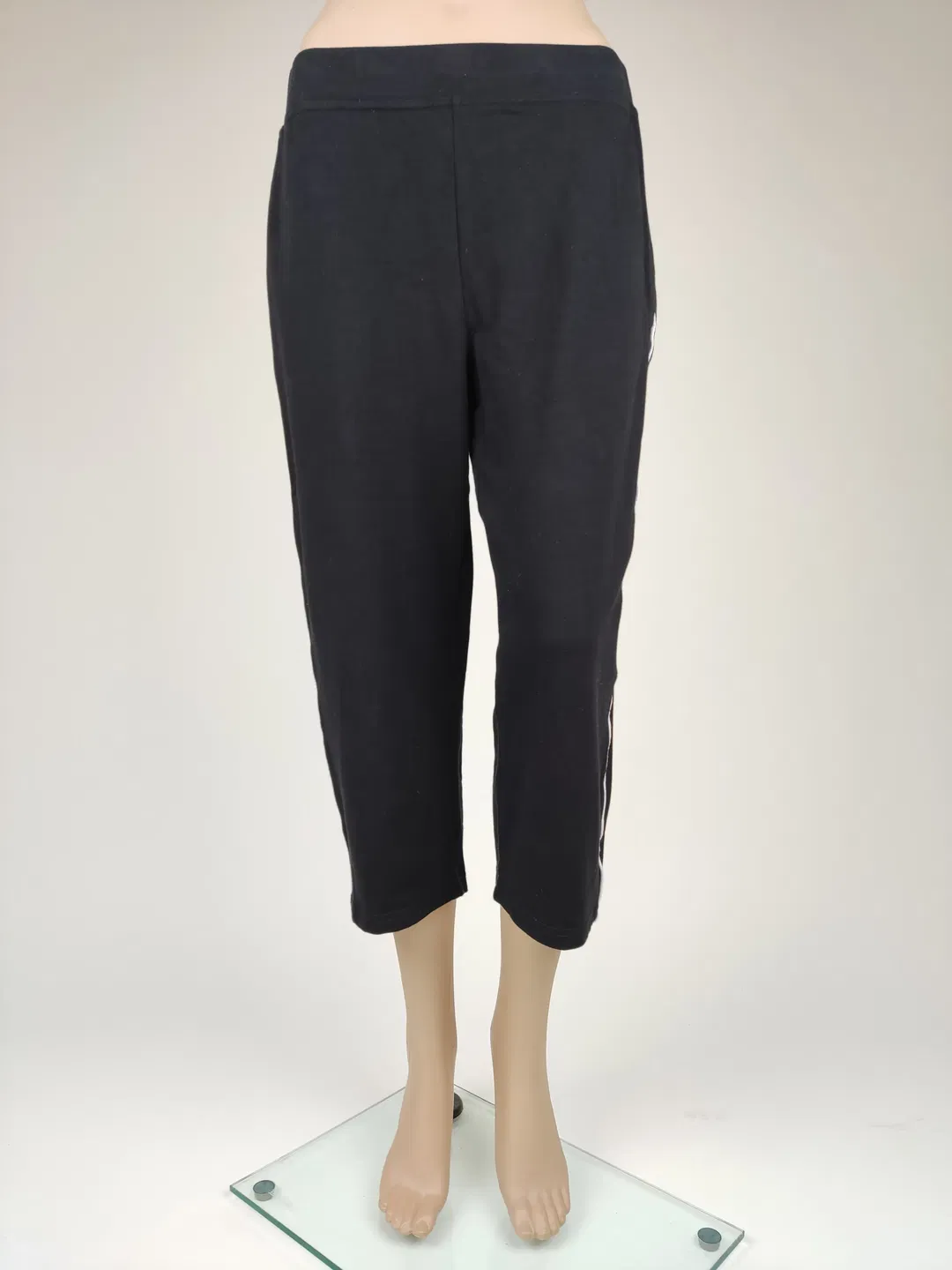 Harmony Damen 3/4 Freizeithose, schwarz - Gr. M - Bild 4