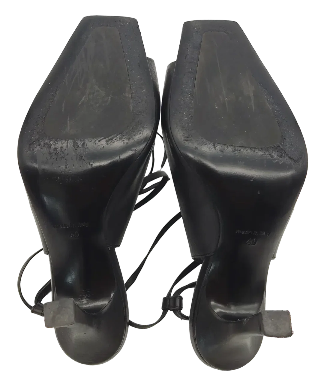 COS Damen Schnürsandalen, schwarz - Gr. 40 – Bild 4