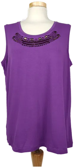 Bonita Damen Shirt mit Perlenstickerei - L/ 40 - Bild 1