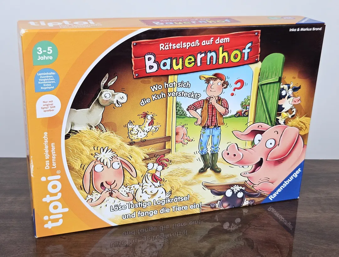tiptoi® Rätselspaß auf dem Bauernhof - Lernspiel - Ravensburger - Bild 1