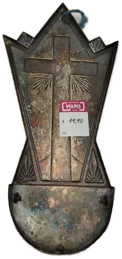 Weihwasserbecher Aufhänger - bunt verfärbt! - Bild 3