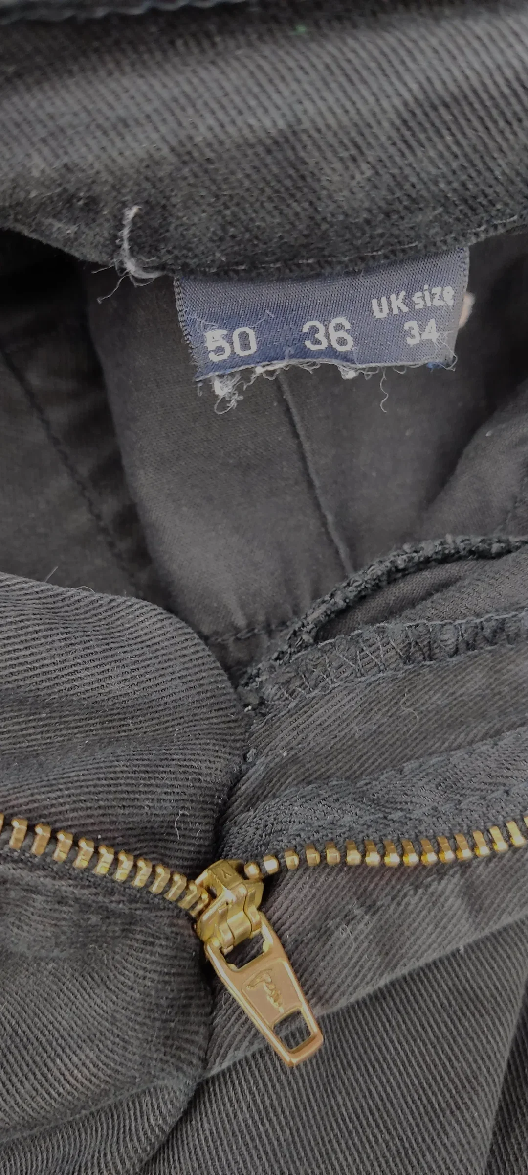 Trussardi Herren Jeans schwarz Gr. UK 34 – Bild 5