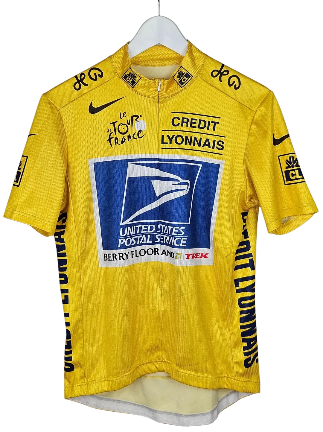 NIKE Herren Fahrrad Trikot "Tour de France", gelb - Gr. L – Bild 1