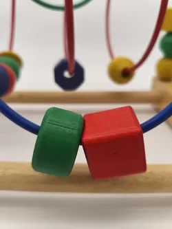 Motorikschleife Holz, Ikea - Bild 2