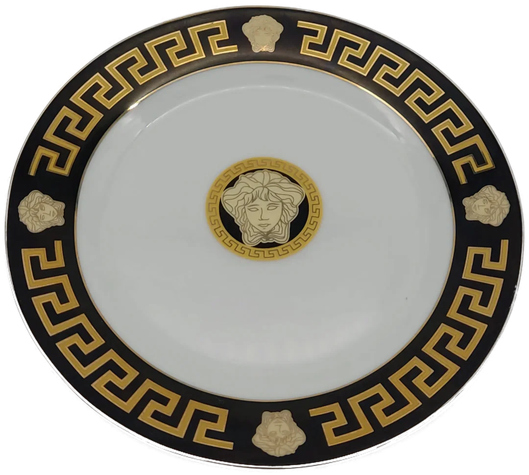 DA VINCI COLLECTION "Nero Black" 4 Dessertteller – Bild 3