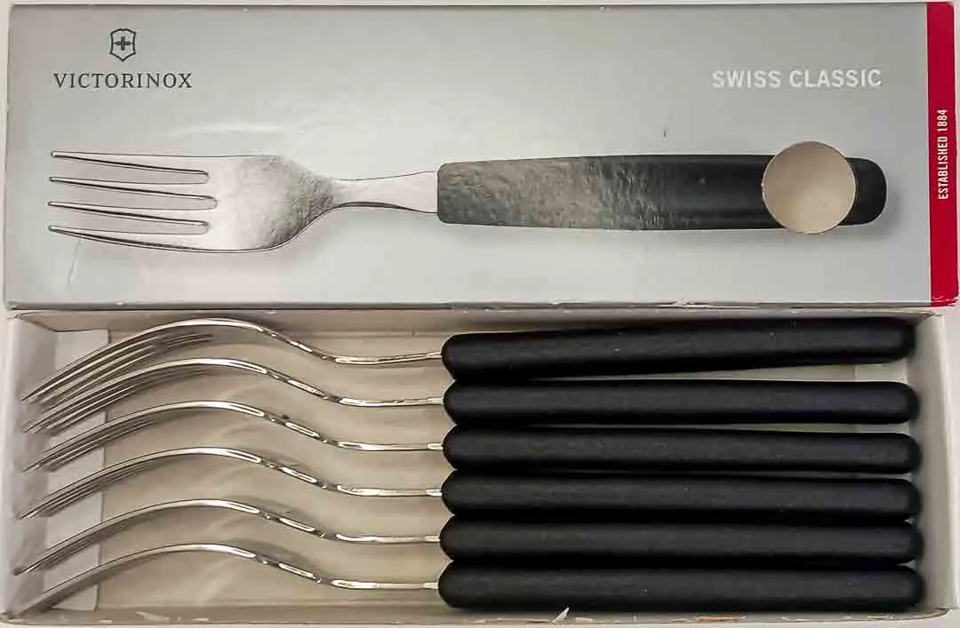 Victorinox Swiss Classic Gabel-Set (6 Stück) – Zeitlose Schweizer Qualität - Bild 3