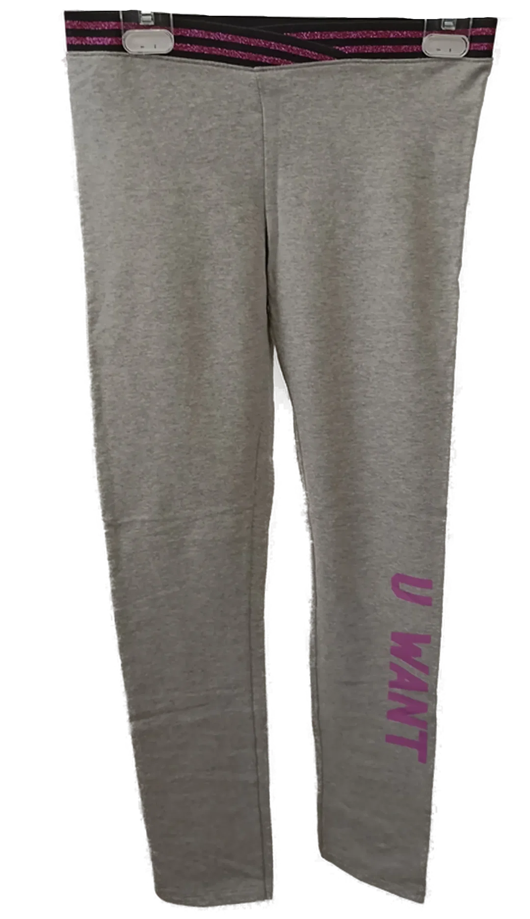 United Colors of Benetton Kinderleggings grau Gr. XL – Bild 1