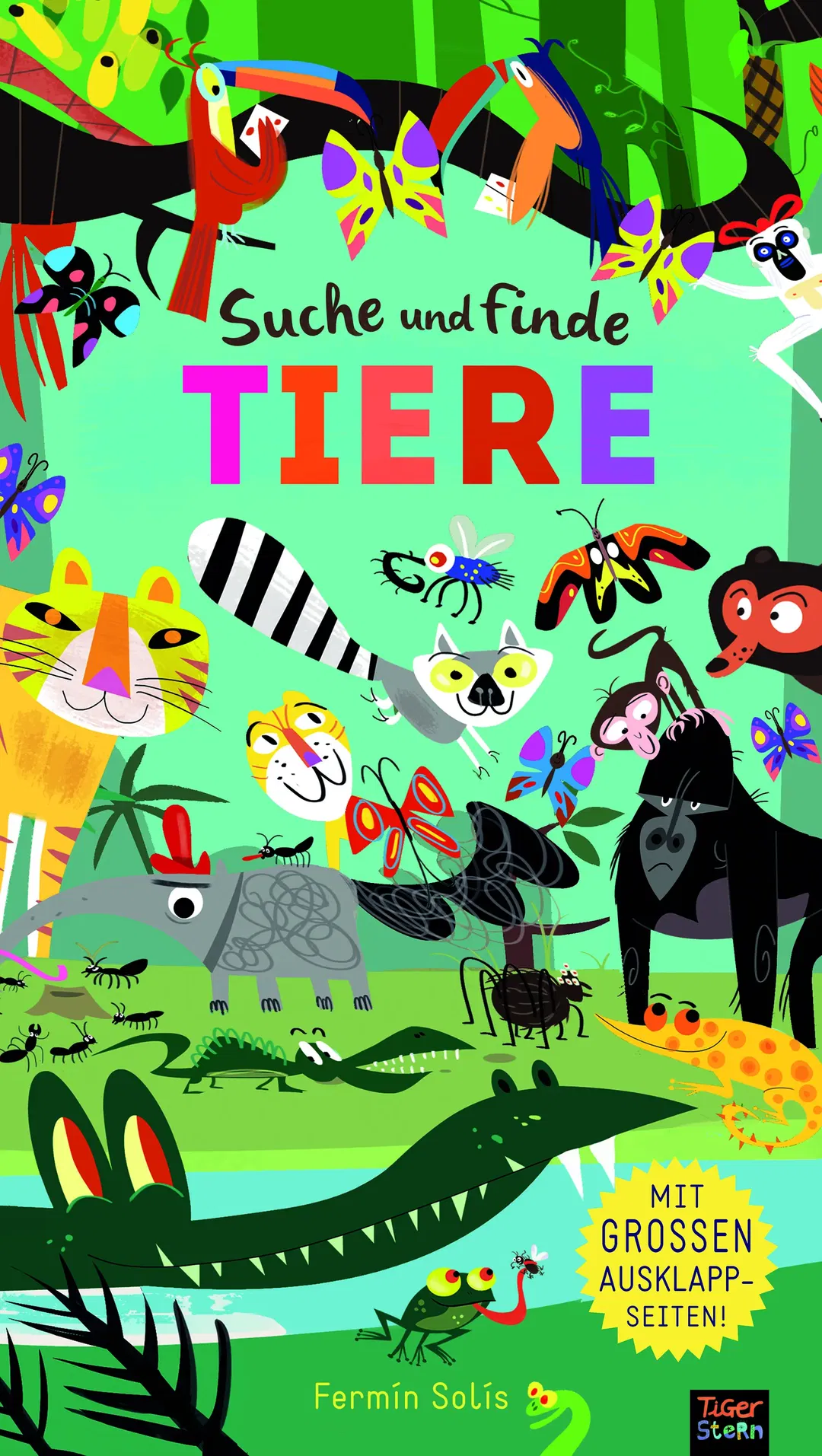 Suche und finde Tiere - Kinder Sachbilderbuch von Libby Walden - Bild 1