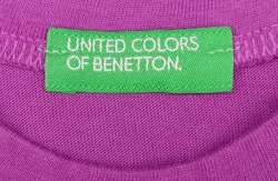 United Colors of Benetton Kindershirt lila Gr. 82 – Vorschau 3