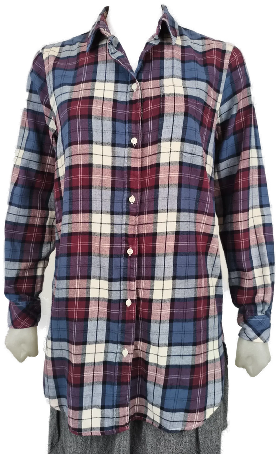 H&M, Flanellhemd Damen, Gr. 38, Country - Bild 4