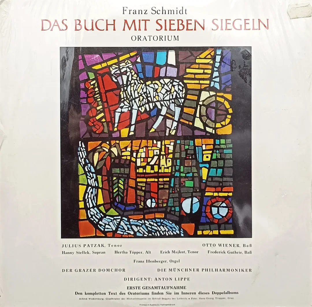 LP Vinyl Franz Schmidt "Das Buch mit sieben Siegeln" (OVP) – Bild 2