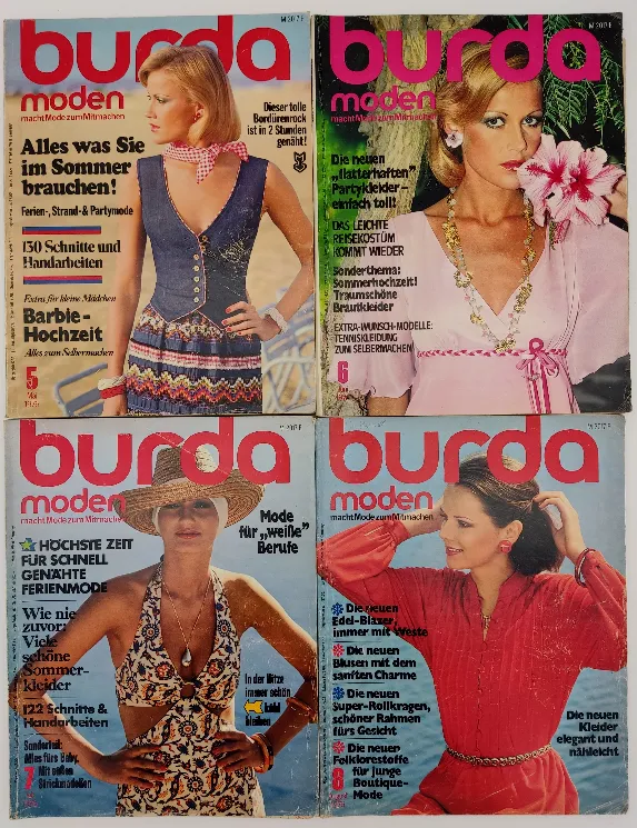 Burda Modezeitschrift 11 Hefte 1976 – Bild 2