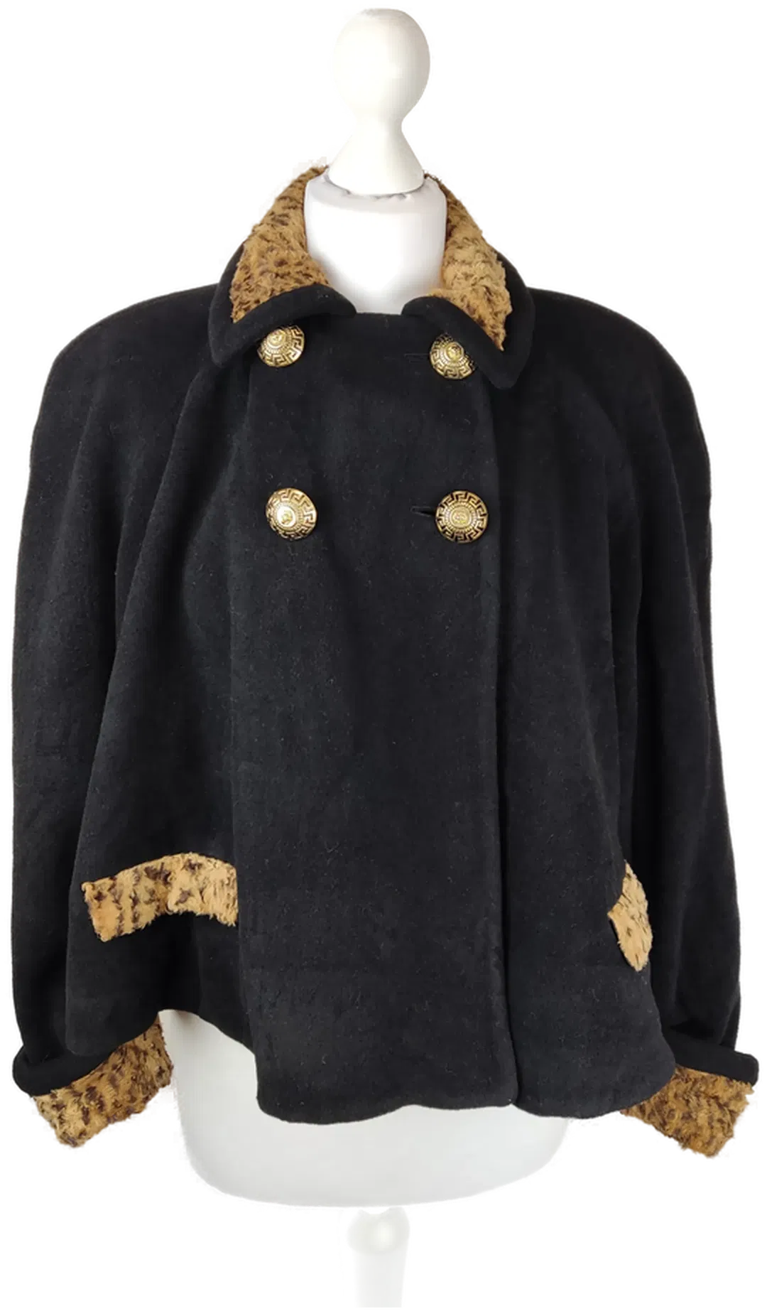 Kurzjacke Versace Wolle S/36 | Stil-Statement - Bild 1