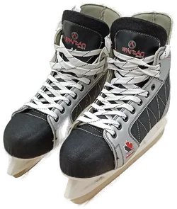 Spartan Herren-Eishockeyschuhe schwarz-weiß Gr. 44 – Vorschau 1