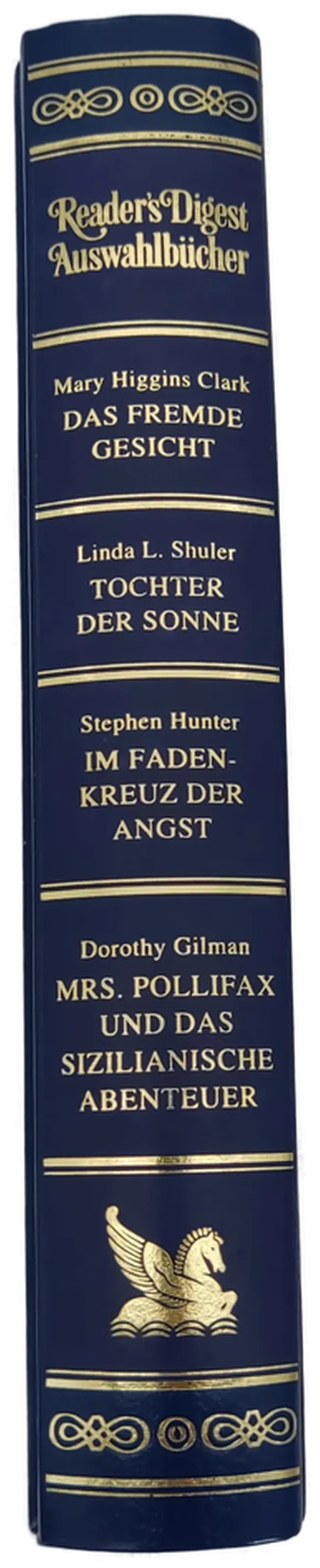 Das fremde Gesicht / Tochter der Sonne / Im Fadenkreuz der Angst / Mrs. Pollifax und das sizilianische Abenteuer – Bild 2
