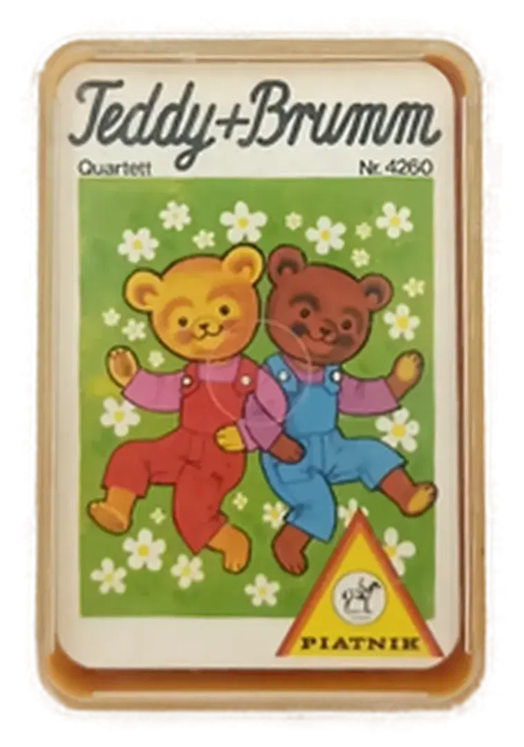Teddy + Brumm Quartett - Vintage Kartenspiel - Bild 4