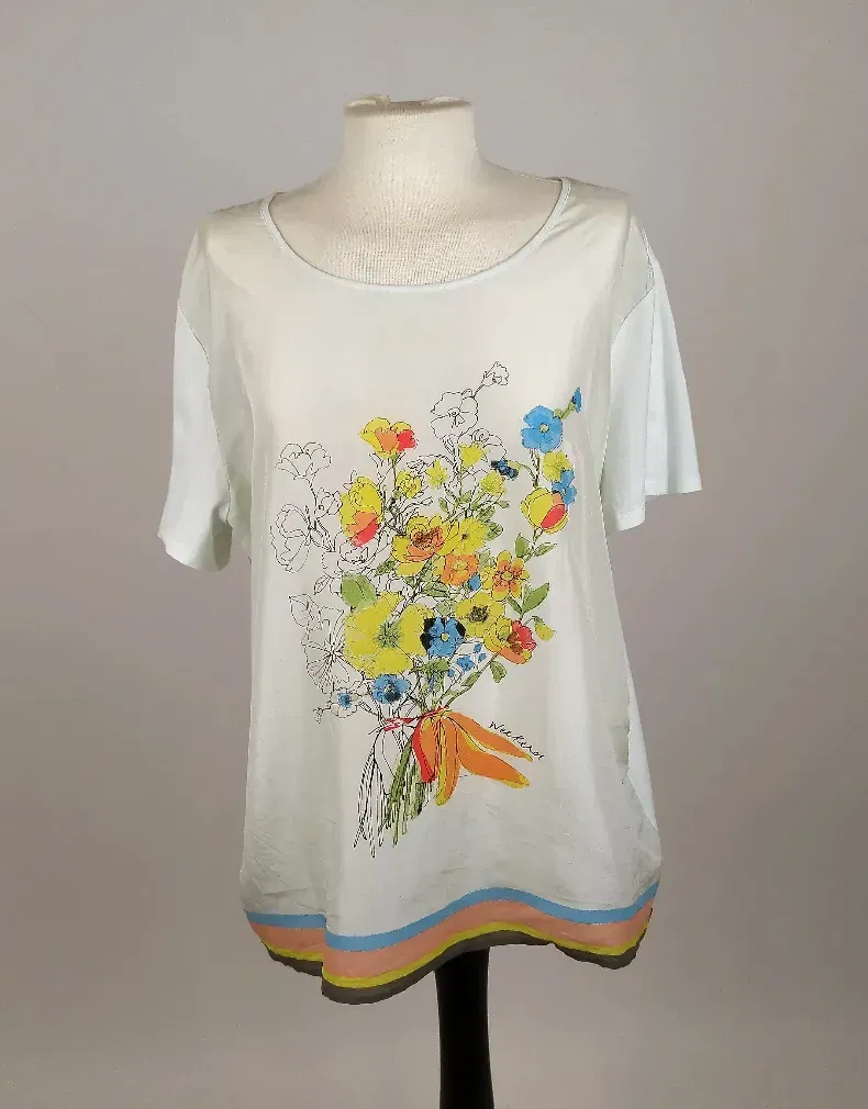 Weekend MaxMara T-Shirt Floral - L - Bild 1