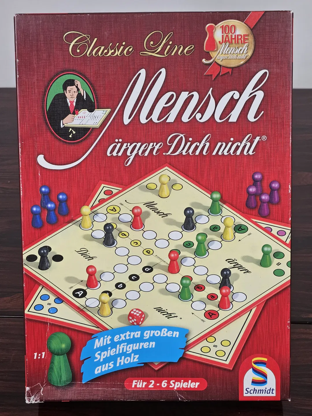 Mensch ärgere Dich nicht - Gesellschaftsspiel - Schmidt  - Bild 1