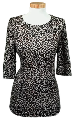 Marc Cain Sports Damen Shirt mehrfarbig mit Leo-Print Gr. L - Bild 1