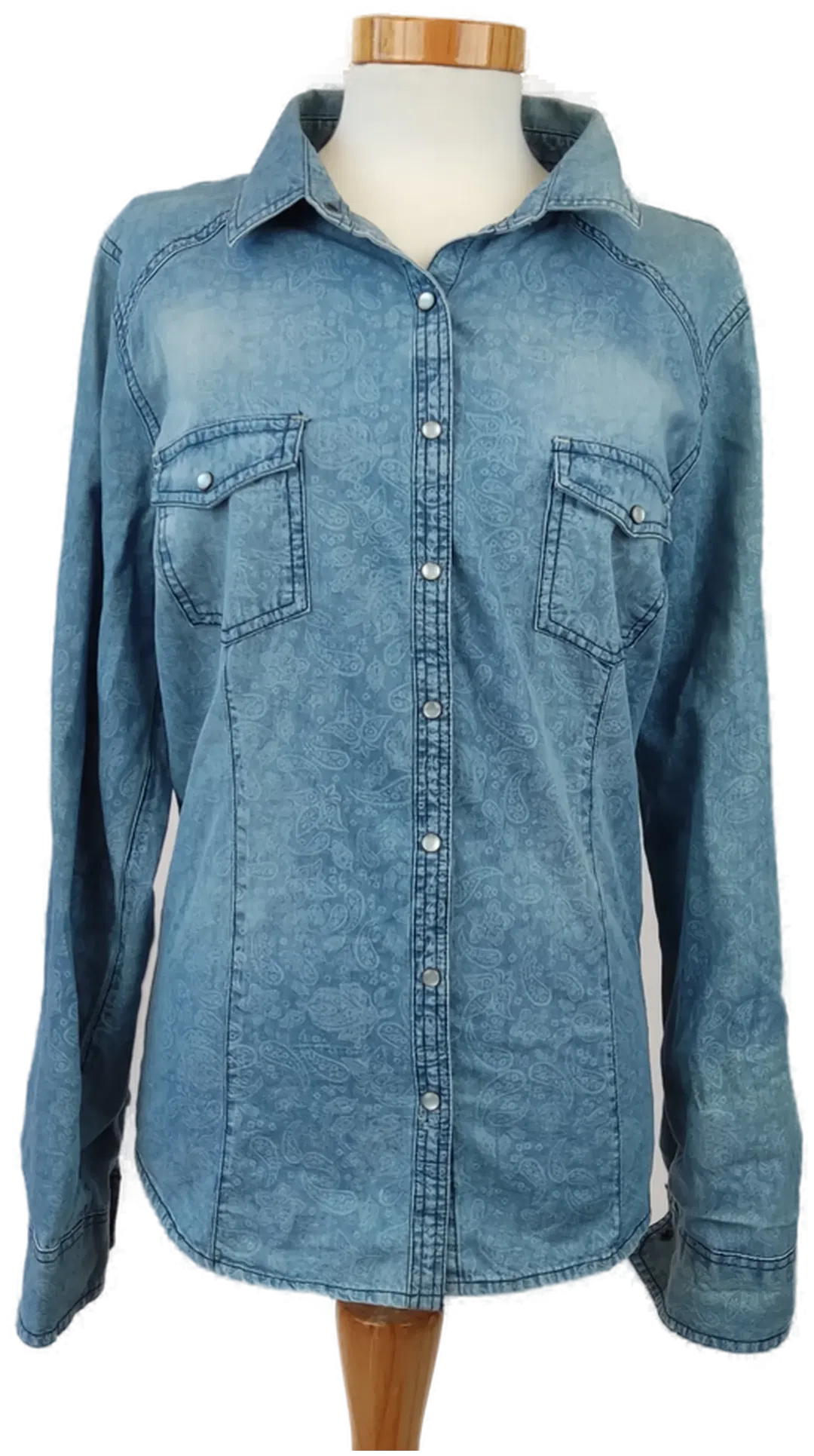  Yessica C&A Jeansbluse Damen blau - 44 - Bild 4