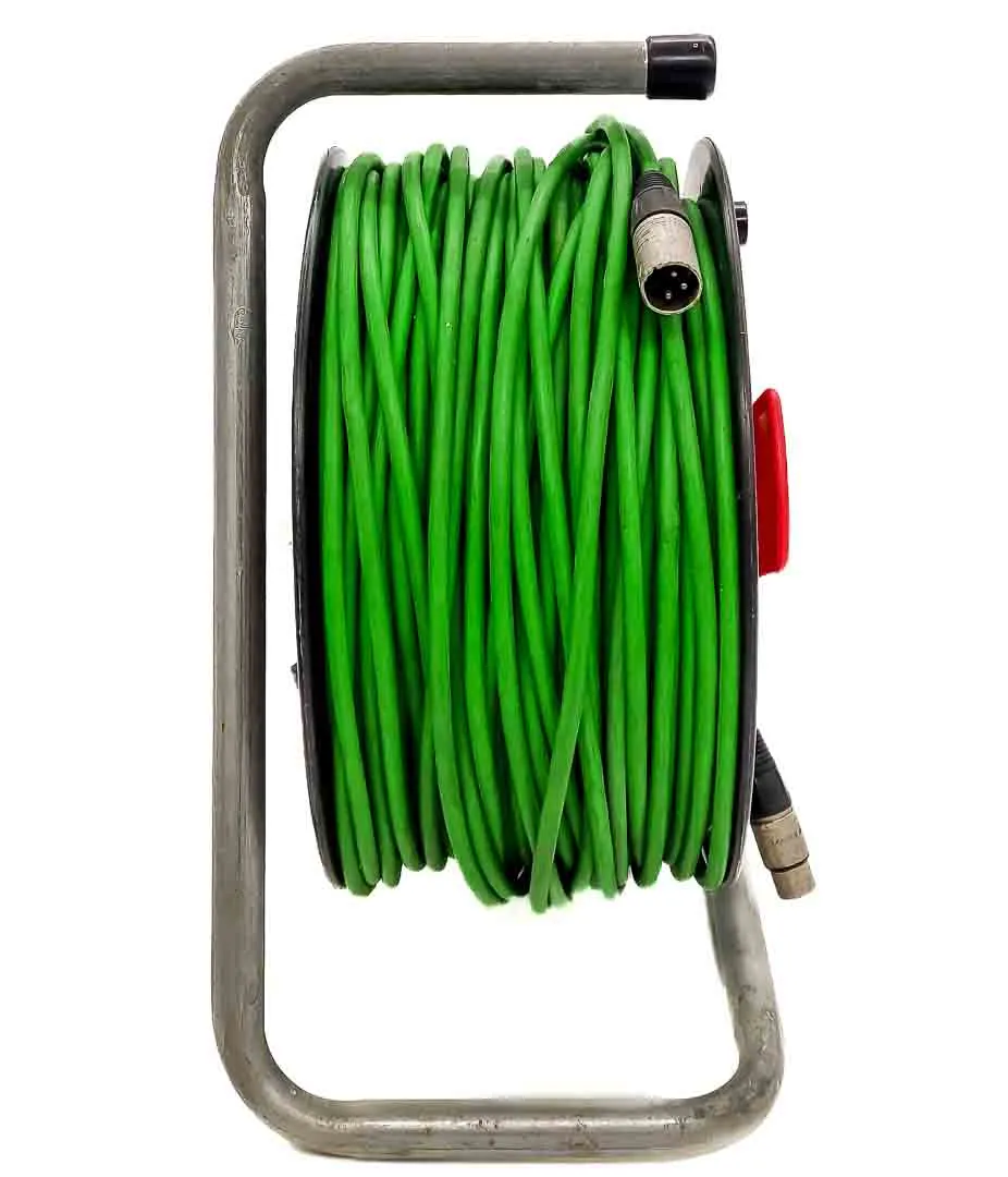 ABT Kabeltrommel/Gerätetrommel mit grünem XLR-Kabel Typ GLT/GT 25/GT 50 – Bild 2