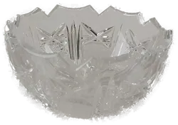 Bleikristallschale geschliffen - Bild 1