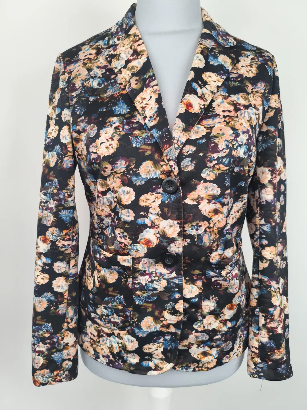 Laura Torelli geblümter Damen Blazer Gr. M - Bild 4