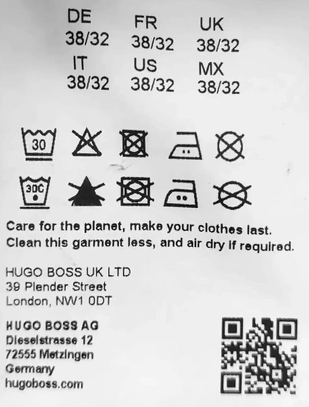 Boss Herrenjeans blau Gr. 38/32 – Bild 4