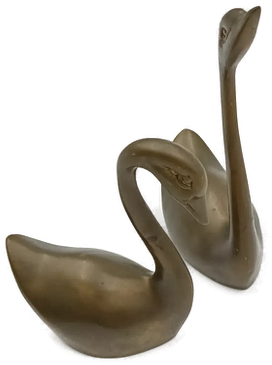 2er Set Messing Schwäne – Bild 1