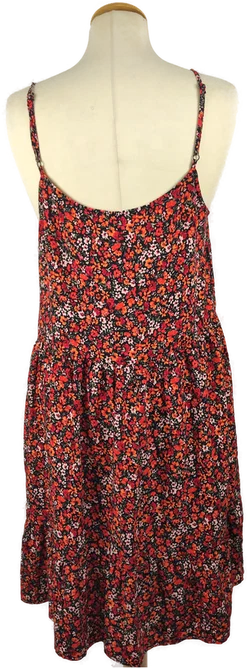 Minikleid Damen Sonstige Geblümt Baumwolle | Sommerliebling – Vorschau 3