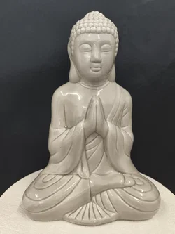 Buddhafigur, Keramik - Bild 2