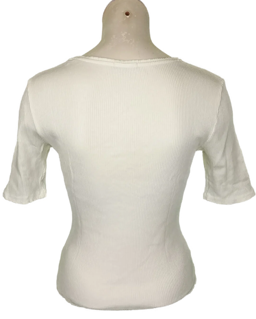 Calvin Klein Jeans Damenshirt beige Gr. S – Bild 2