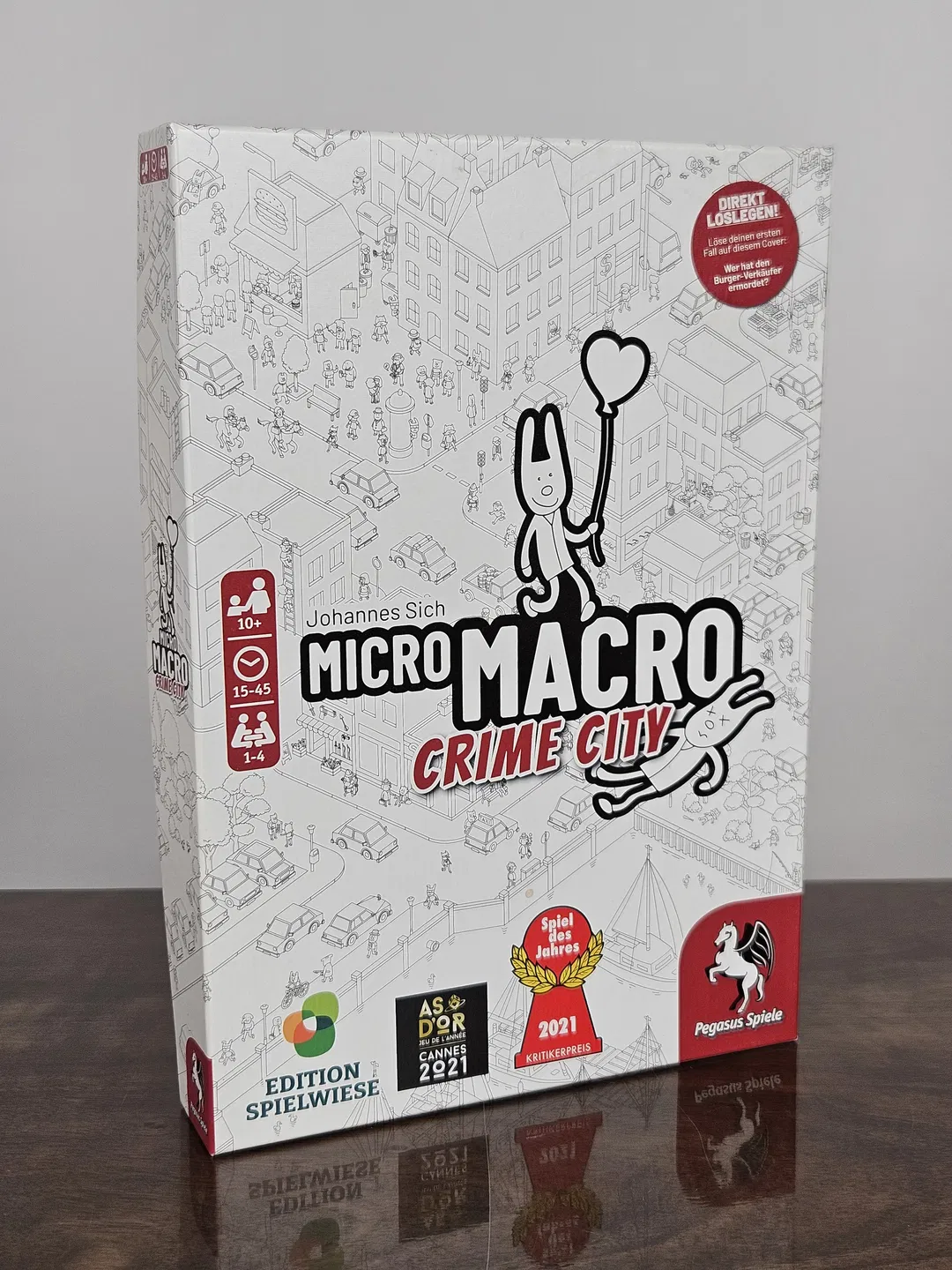 Micro Macro Crime City - Gesellschaftsspiel - Pegasus Spiele - Bild 4