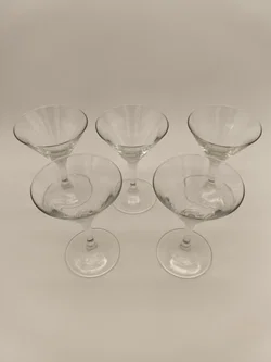 4 + 1 Cocktailgläser, Martiniglas - Bild 3