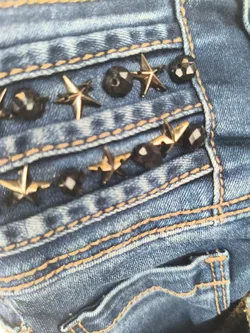 FBsister Damen Jeanshose Waist 27 EU - Bild 3