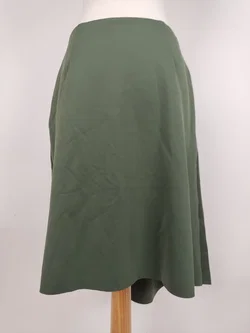 AlphaTauri Midirock, Größe M / 38, asymmetrisch, Bundweite 70 cm Länge 53 bis 71 cm, Stoff Polyester – Vorschau 4