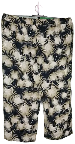 Laura Torelli Damen 7/8 Hose schwarz gemustert - L/40 - Bild 2