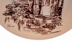 WEDGWOOD Dekoteller mit 