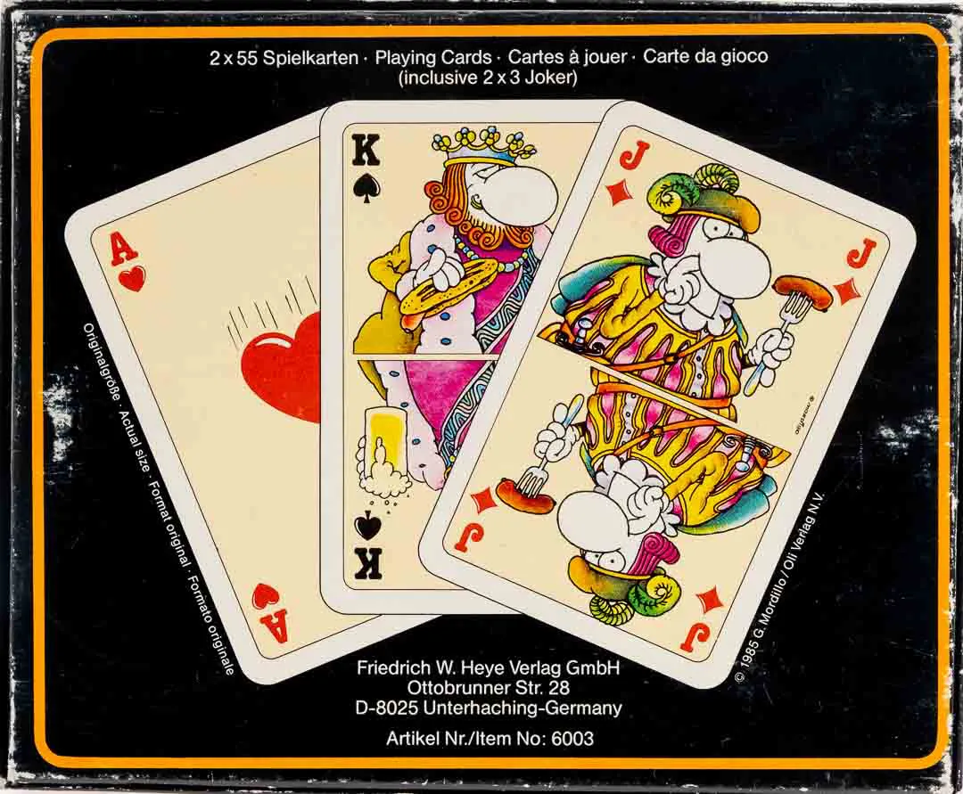 Vintage Mordillo Spielkarten Bridge Rummy Canasta uvm. – Bild 3