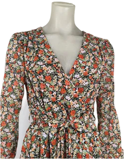 Amisu Damenkleid, Gr. 40, Blumen - Bild 5