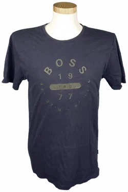 Hugo Boss Herrenshirt dunkelblau Gr. L