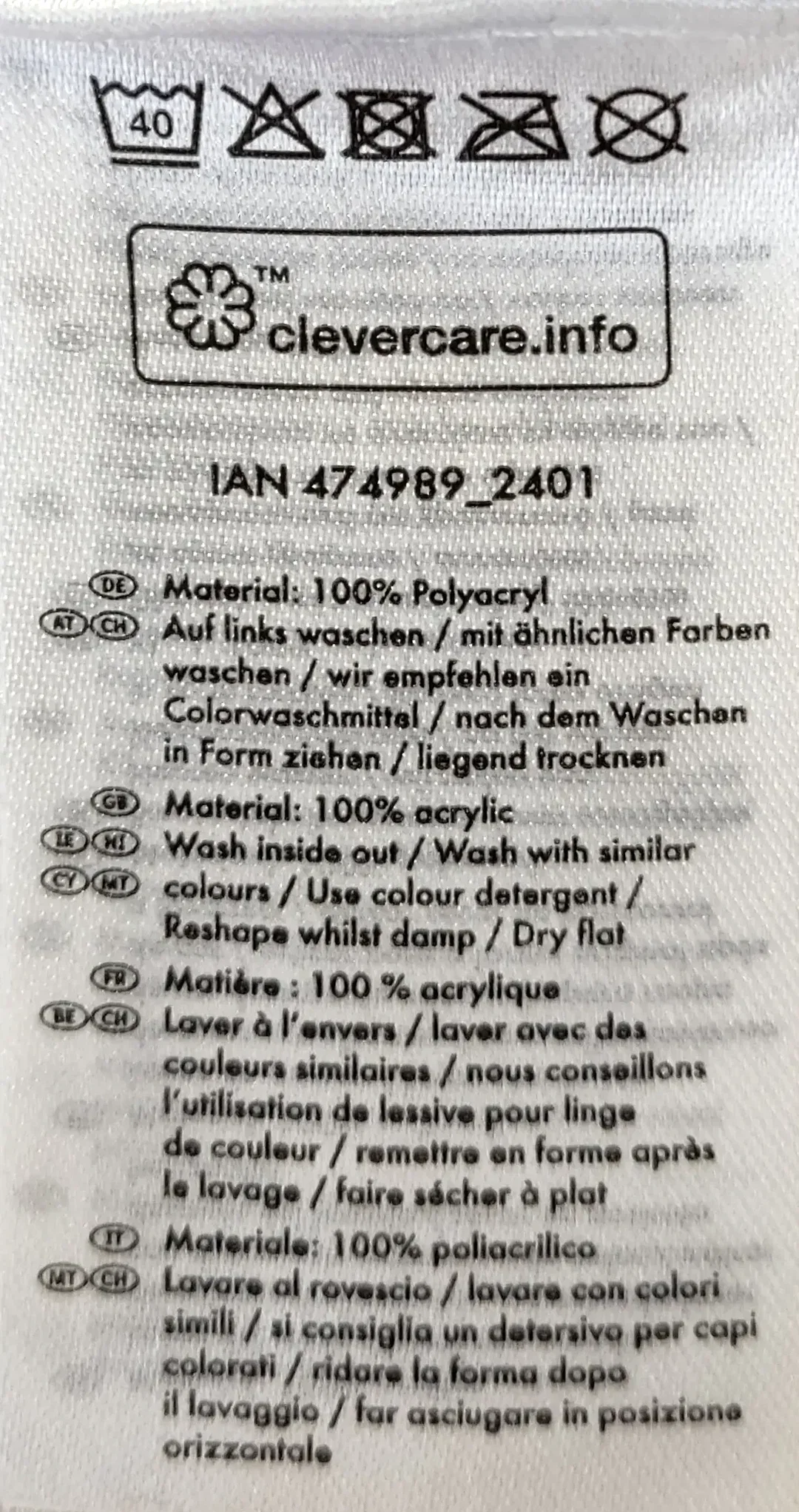 lupilu Kinder Weihnachtspullover gemustert Gr. 98/104 – Bild 4