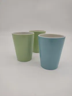 Lilien Porzellan Kakao-Becher - 3 Stück - Bild 2