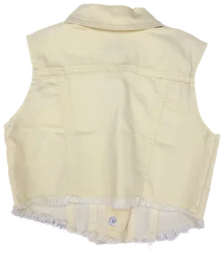 United Colors of Benetton Kinderweste gelb Gr. XXS – Vorschau 2