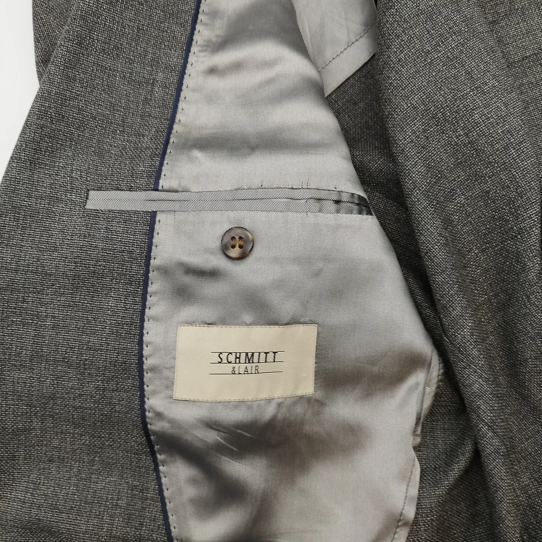 Sakko Eduard Dressler Grau, (ohne Shirt) Gr.48 | Business-Klassiker – Bild 2